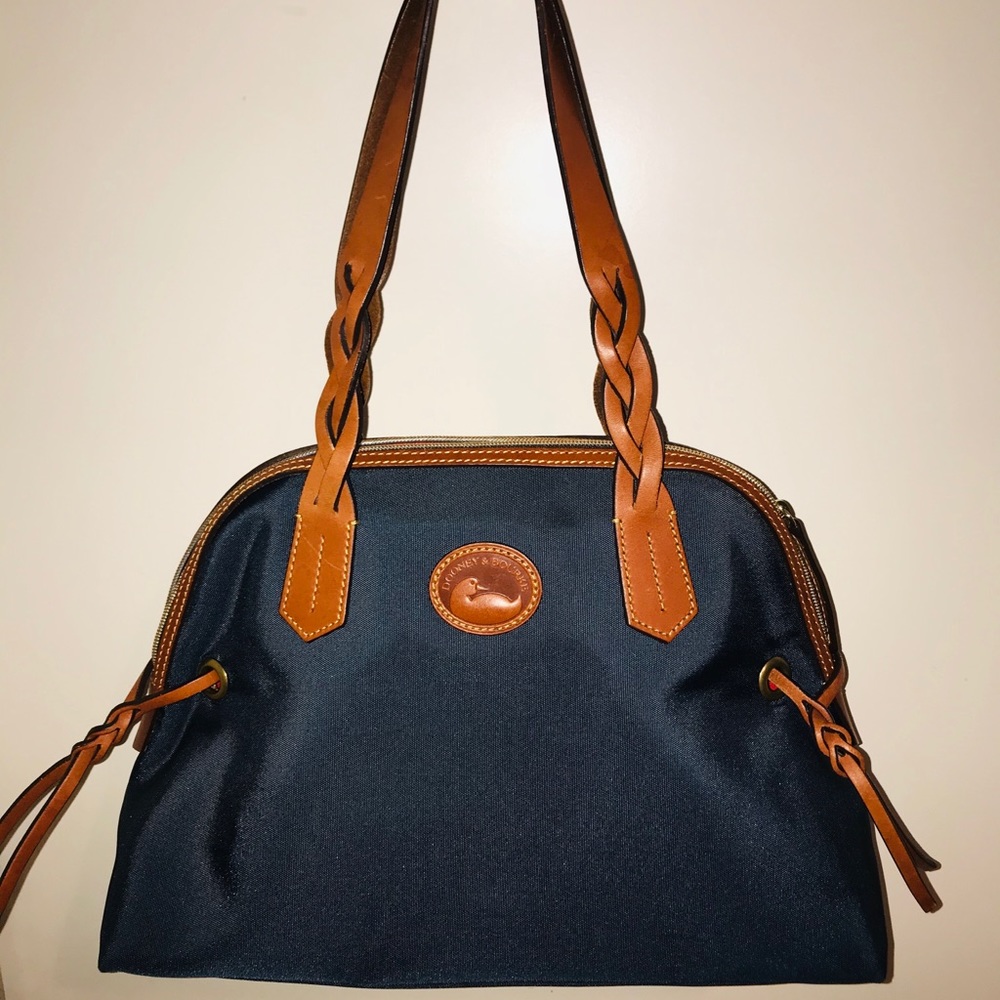 Dooney and Bourke True Navy Dome Satchel